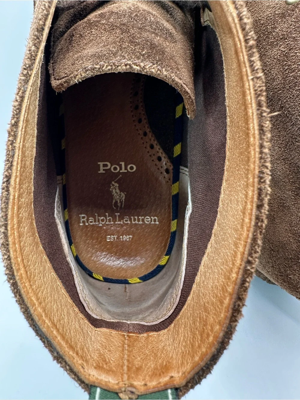Polo by Ralph Lauren Brown Suede Chukka Boots